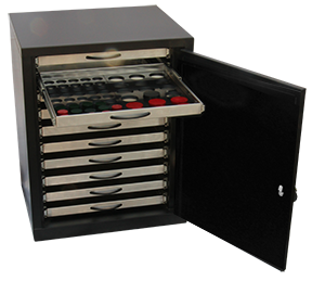 Metallographic speicmen storage cabinet