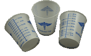 Metallographic castable mixing cups