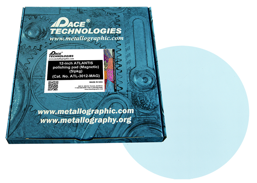 Metallographic ATLANTIS Magnetic Backed Polishing Pad