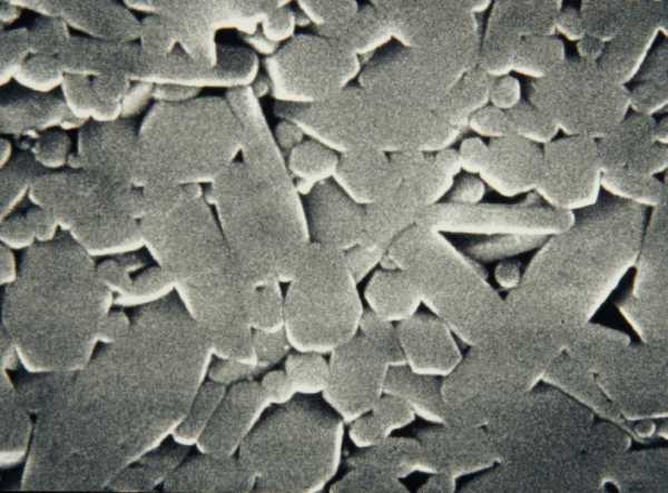 Metallographic micrograph for SIALON ceramic