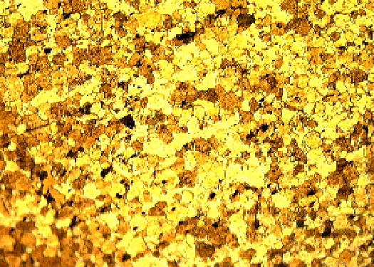 Metallographic micrograph of tin