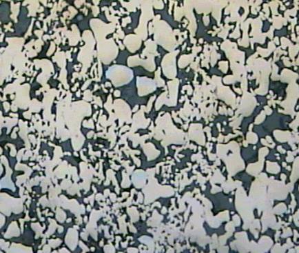 Metallographic micrograph of Manganese vanadium tool steel