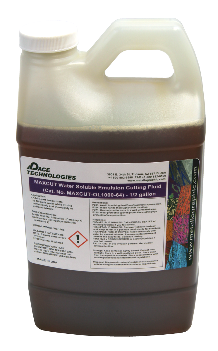 MAXCUT OL1000 Water Soluble Emulsion Cutting Fluid (1/2 gallon)