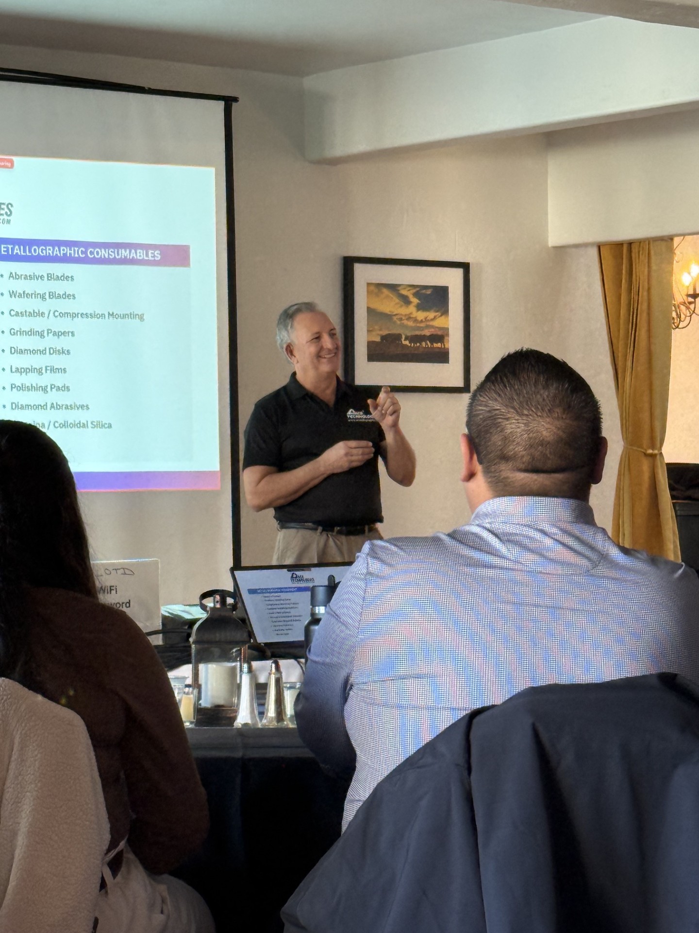 Technical lecture at the PACE distributor forum
