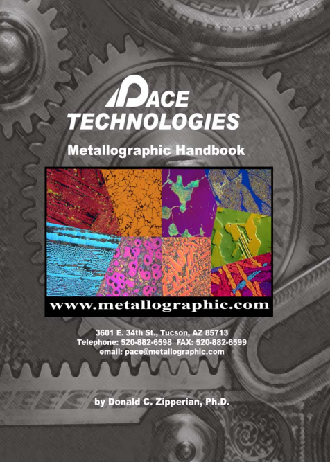 PACE Technologies Metallographic Handbook Cover