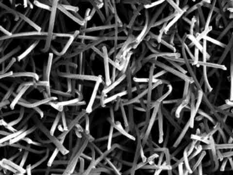 White cast iron microstructure showing cementite and pearlite structure